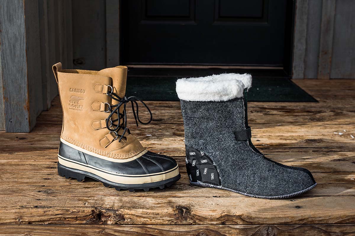 Sorel Caribou winter boot (removeable felt liner)